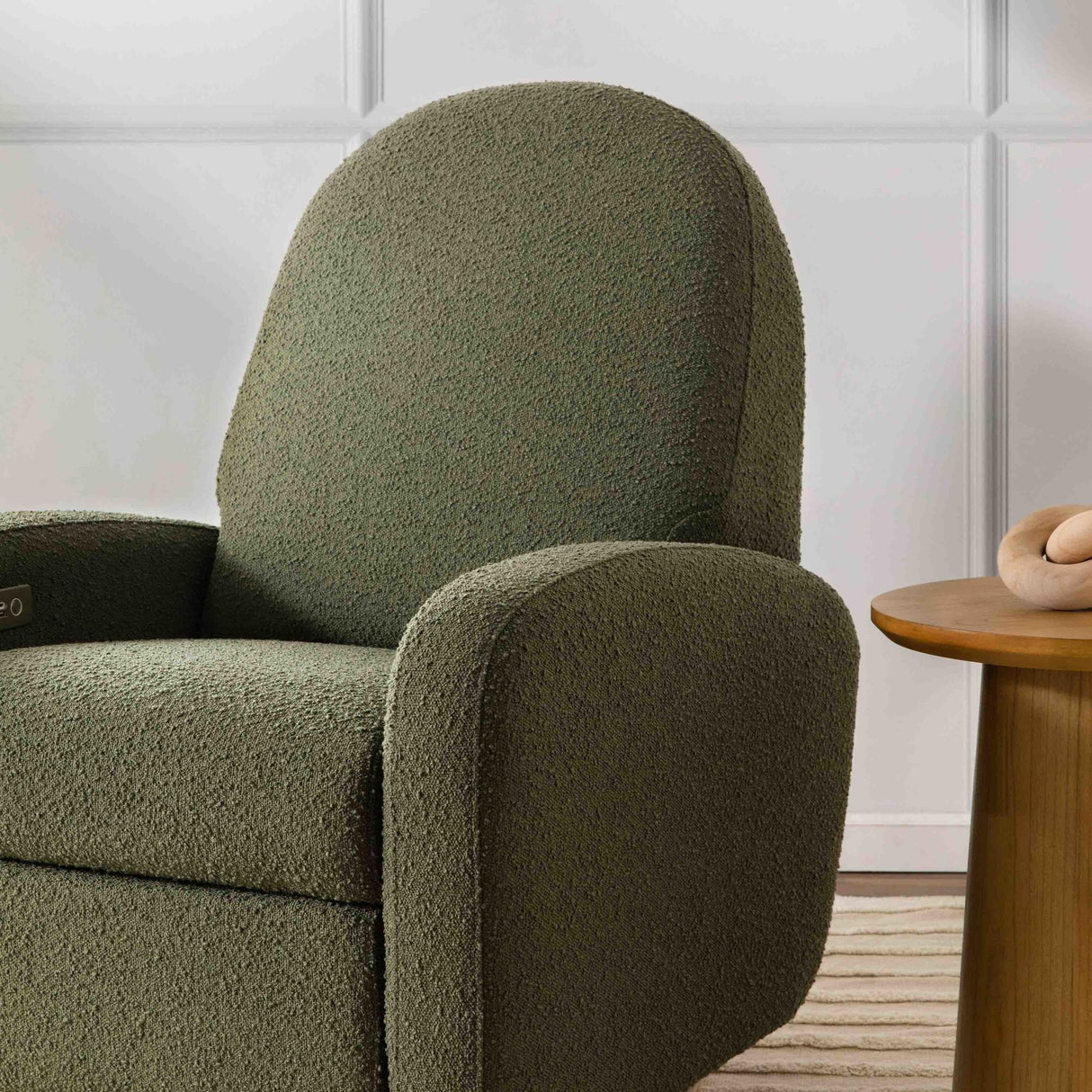 Babyletto Nami Electronic Recliner and Swivel Glider Recliner with USB port