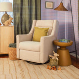 Babyletto Kiwi Deluxe Power Recliner & Swivel Glider with Heat and Massage