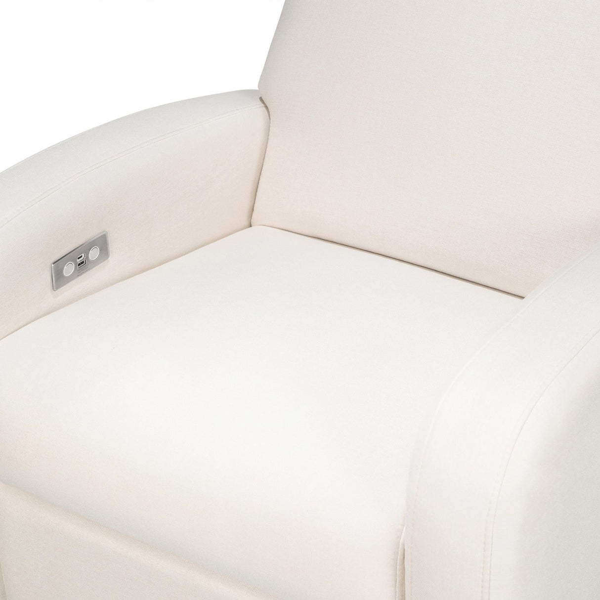 Babyletto Nami Electronic Recliner and Swivel Glider Recliner with USB port