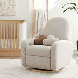 Babyletto Nami Electronic Recliner and Swivel Glider Recliner with USB port