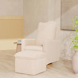 Babyletto Cali Storage Ottoman in Shearling